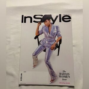 Instyle Regina King “The Badass Women” Issue February 2021 Magazine